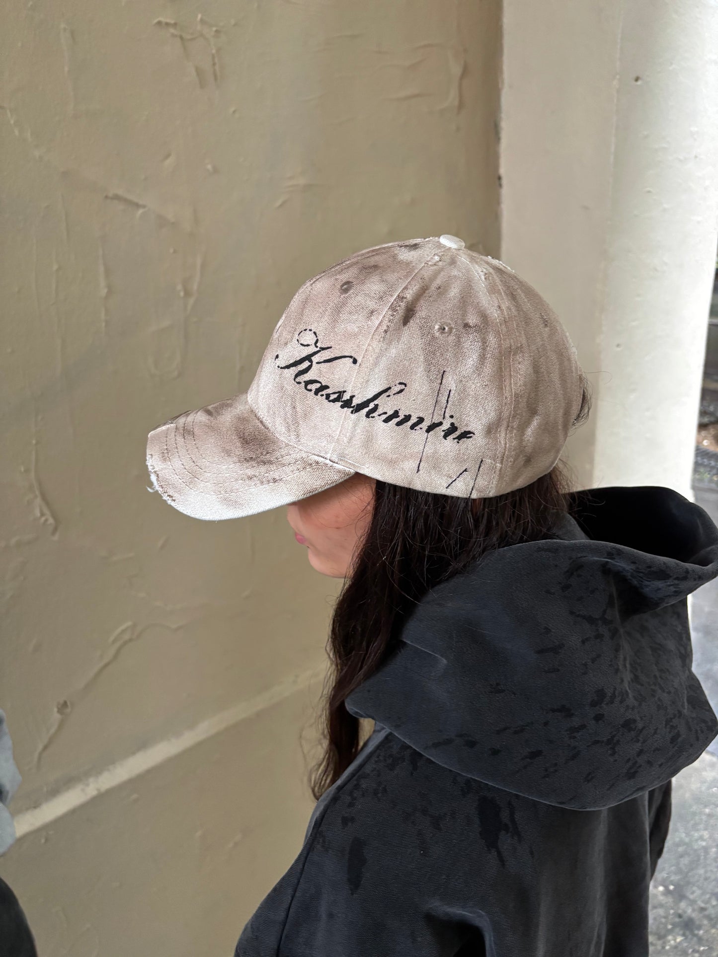 Beige cap