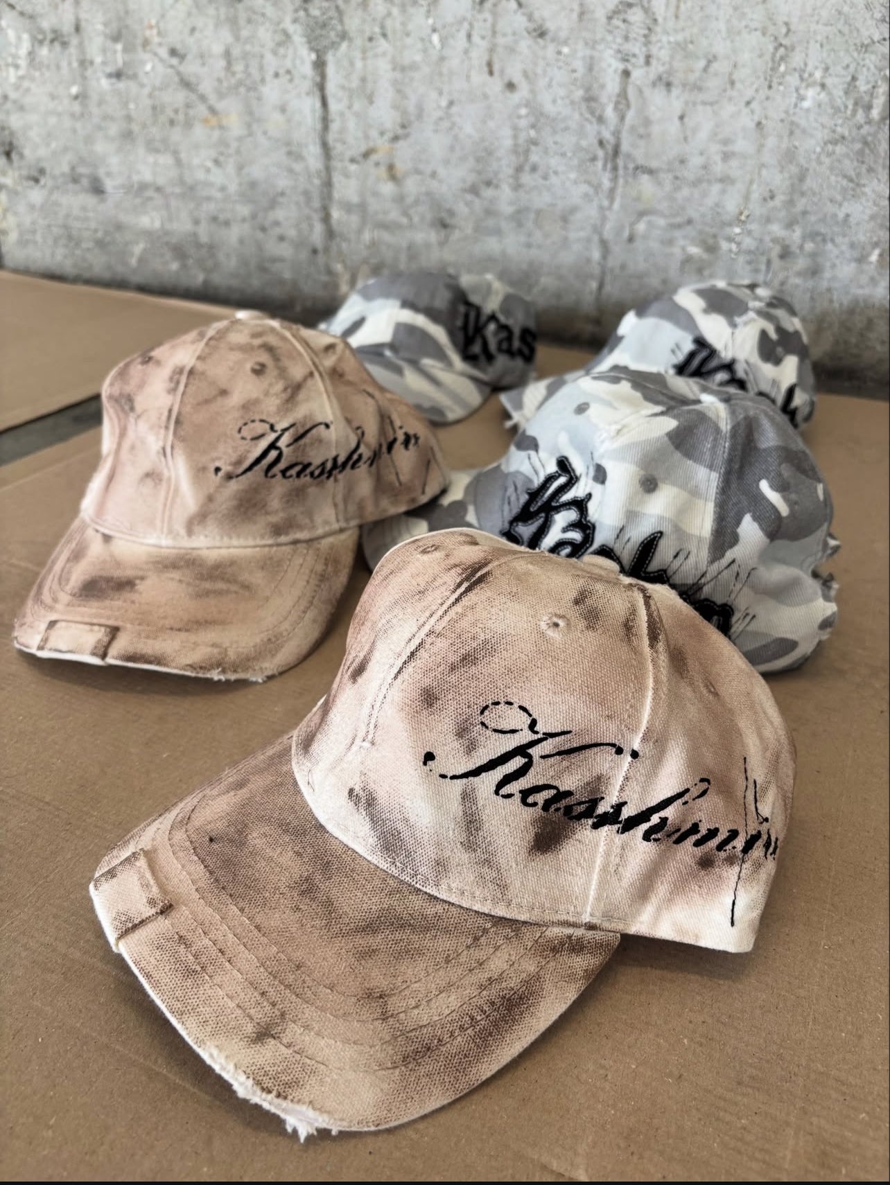 Beige cap