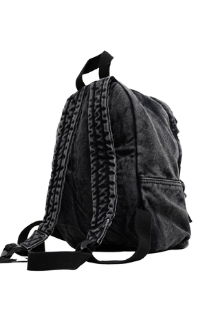 Rivets Backpack Black Stone Washed