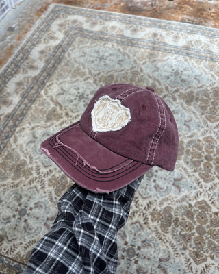 The Armory Cap - Wine Red