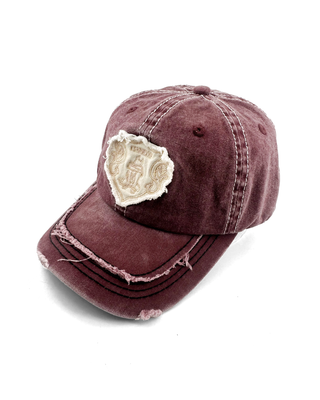 The Armory Cap - Wine Red
